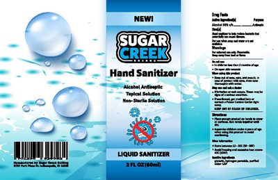 60ml 80% Hand Sanitizer Label (Scb Hand Sanitizer 60ml)